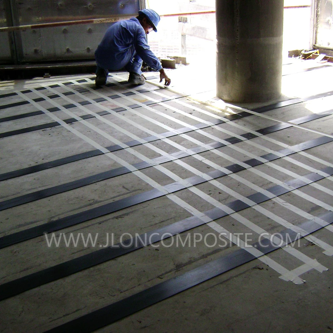 1.4mm Thickness Pultruded Carbon Fiber Stripes for Structural Strengthening