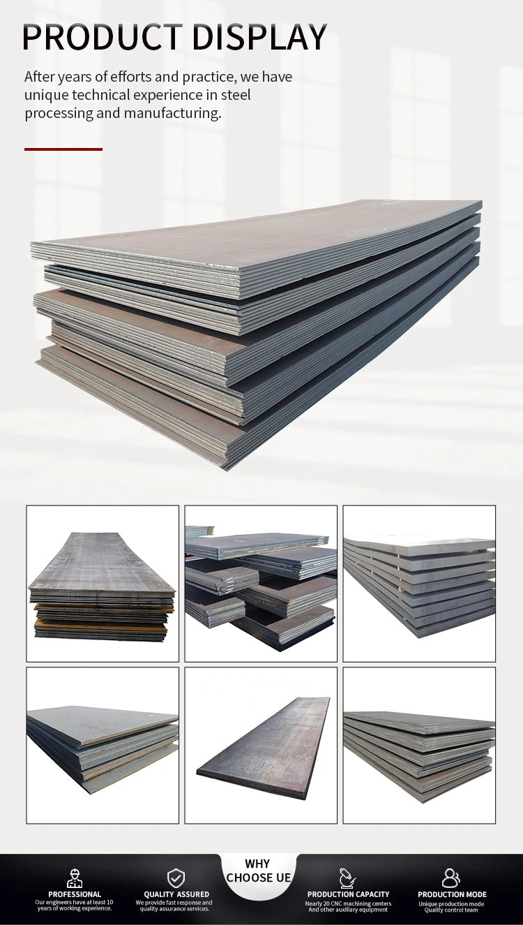 Factory Price/St37/St42/St37-2/Ship Plate, Boiler Plate, Container Plate/Carbon Gloss Sheet High Quality Carbon Fiber Plate