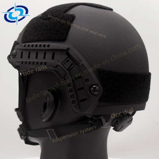 Casco Performance Ballistic Military Combat Elmo antiproiettile Sicherheitsprodukt 582