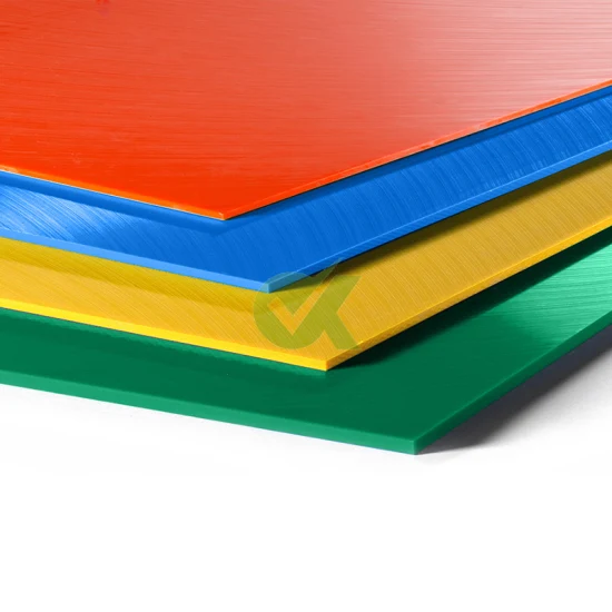 Anti-UV 4X8 2-25mm strutturato/liscio colore personalizzato HDPE pannello fabbrica pannello in plastica sandwich UHMWPE PE prezzo del pannello