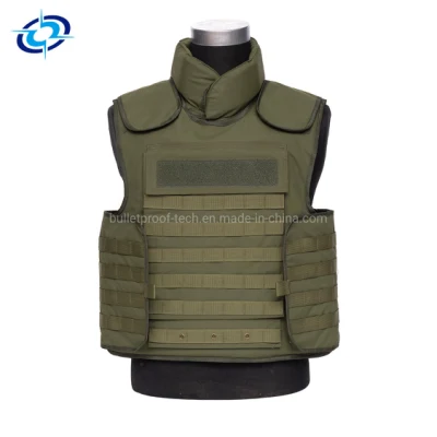 Gilet di sicurezza militare antiproiettile in aramide/PE Gilet da combattimento standard Nij Gilet balistico tattico 529